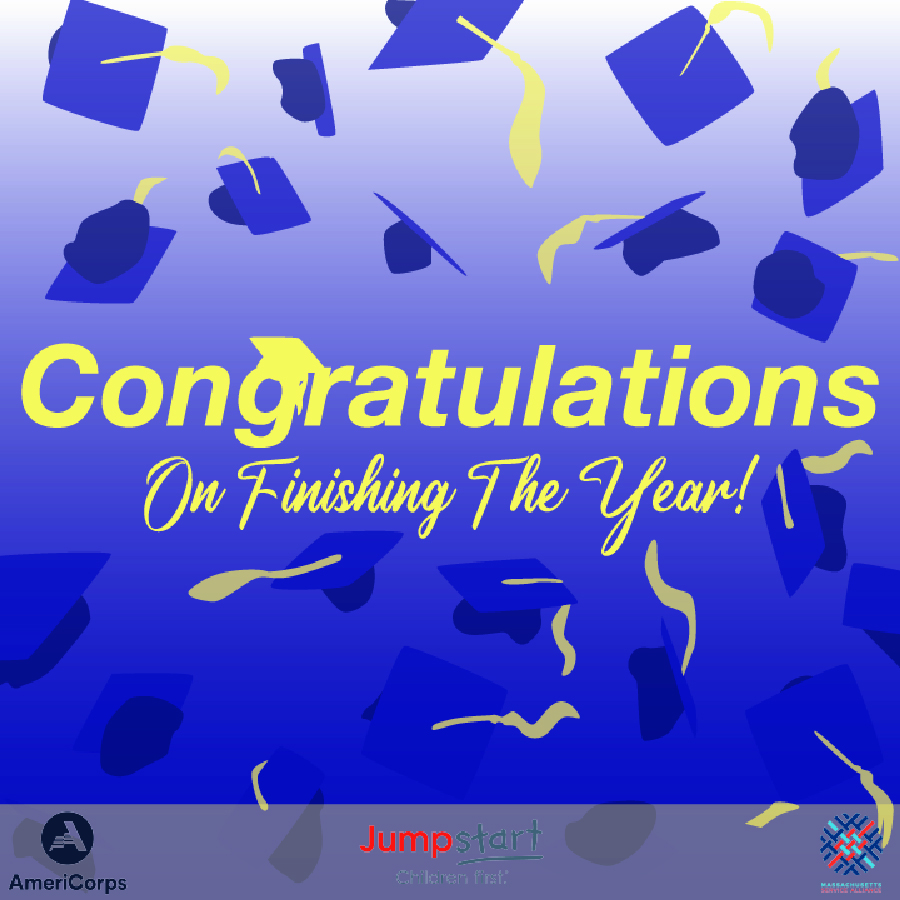 Congratulations on finishing the year Instagram post