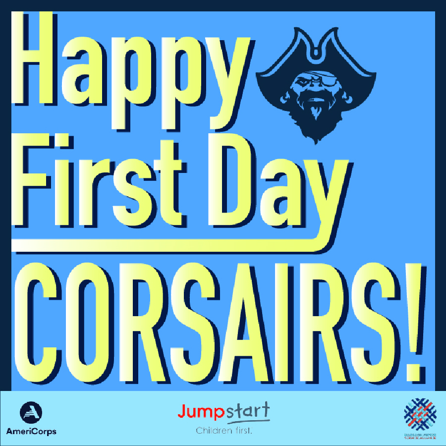 Happy First Day Corsairs Instagram post