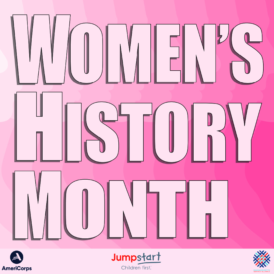 Women's History Month Instagram post
